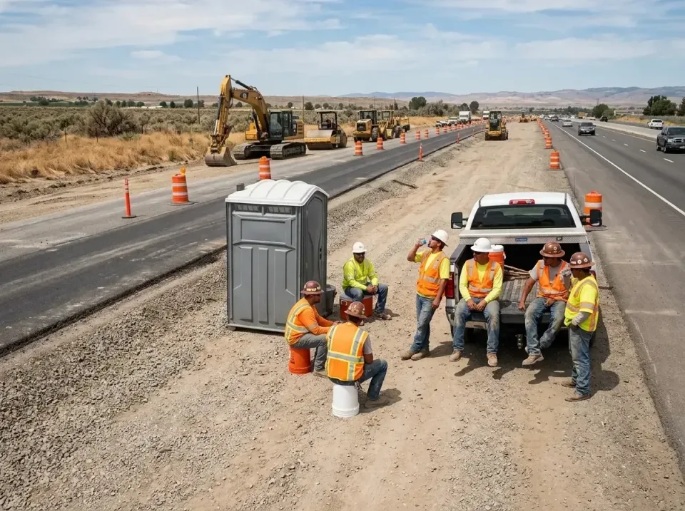 highway-road-construction-crew-007 — frequently asked questions, Porta Potty and Restroom Rentals in Dunellen, NJ